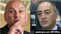 ՊԵԿ նախկին նախագահ Գագիկ Խաչատրյանը (Ձ) և նրա եղբորորդի Կարեն Խաչատրյանը: