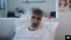 Михаил Саакашвили в тбилисской клинике 