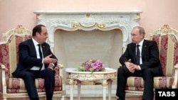  Ֆրանսուա Օլանդ և Վլադիմիր Պուտին, արխիվ