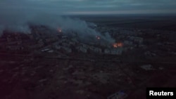 Наслідки російських атак у Вугледарі, 26 січня 2023 року