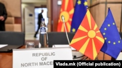 Makedonska i zastava EU