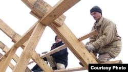 Construction workers in Russia, both a source and destination country for many migrants