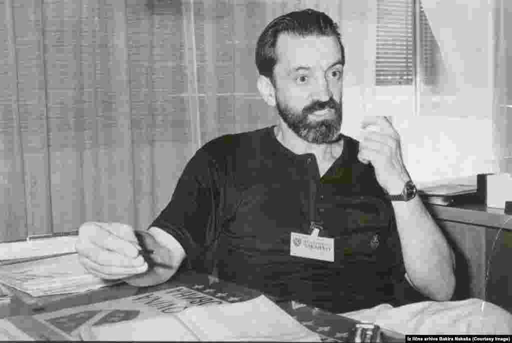 Doktor Bakir Nakaš, bivši direktor Opće bolnice "Prim.dr. Abdulah Nakaš".