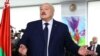 Președintele Lukașenko după ce a votat la scrutinul de duminică, 26 ianuarie 2025.