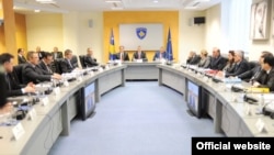 Sednica kosovske vlade - ilustracija