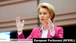 Predsednica Evropske Komisije (EK) Ursula fon der Lajen