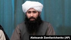 په قطر کې د طالبانو ویاند محمد نعیم الجزیرې ته ویلي چې کابینه یې ټول شموله ده - انځور له ارشیفه.