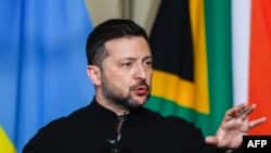Украинскиот претседател Володомир Зеленски 