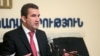 Armenia -- The chairman of the State Commission for the Protection of Economic Competition, Artak Shaboyan, at a press conference in Yerevan, 25Dec2013