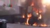Бои в сирийском городе Хама