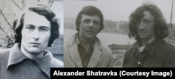 Учасники спроби втечі до Фінляндії: Анатолій, Борис і крайній ліворуч – Олександр Шатравка