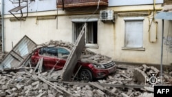 Наслідки російських обстрілів у Херсоні, 2 лютого 2024 року