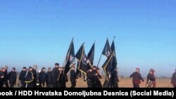 Simboli ustaštva vidljivi su u javnom prostoru Hrvatske (Vukovar 2016.)