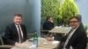 Specijalni izaslanik Stejt Departmenta Matthew Palmer i specijalni predstavnik EU Miroslav Lajčak u Briselu 26. maja 2021. 