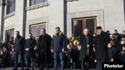 Ընդդիմադիրների ցույցն Ազատության հրապարակում