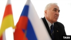 Former KGB official Leonid Tibilov is the front-runner after the first round of South Ossetia's presidential election. 