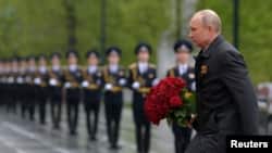 Vladimir Putin na ceremoniji 9. maja