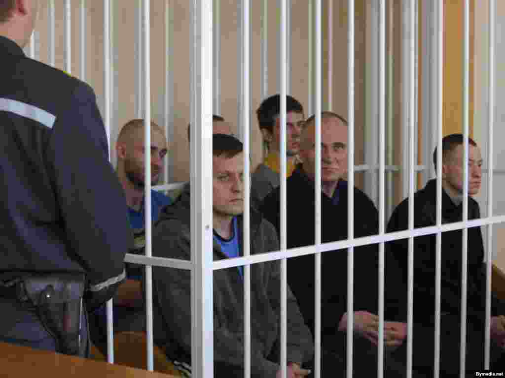 Мікалай Статкевіч, Аляксандар Класкоўскі, Аляксандар Квяткевіч, Арцём Грыбкоў, Дзьмітры Буланаў, Андрэй Пазьняк -