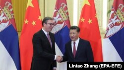Susret Si Đinpinga i Aleksandra Vučića u Pekingu, septembar 2018. 