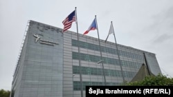 Штаб-квартира медиакорпорации Радио Cвободная Европа/Радио Свобода в Праге
