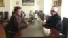Imam and Franciscan priest in Bosnian town Olovo