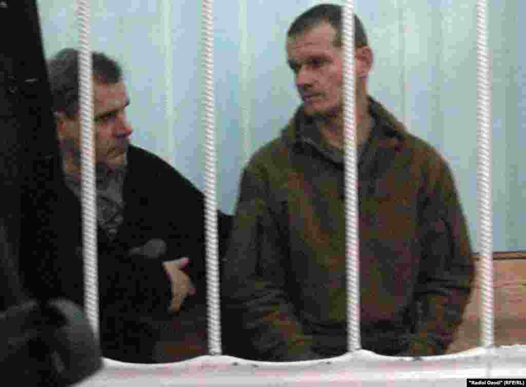 Алексей Руденко (аз тарафи чап) ва Владимир Садовничий 