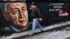 Mural sa likom Olivera Ivanovića u Beogradu, 2019. godina