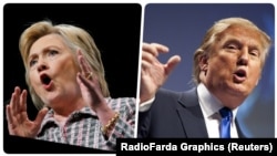 Хиллари Клинтон жана Дональд Трамп. 