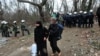 Migratni u blizini grčko-makedonske granice
