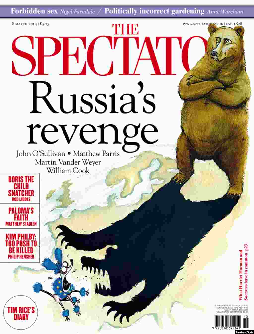 Маҷаллаи бритониёии The Spectator: «Интиқоми Русия»
