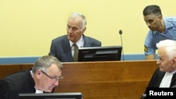 Mladić tokom jedne od rasprava