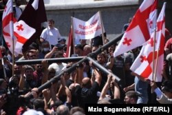 "პრაიდის" საწინააღმდეგო აქცია თბილისში, 2021 წლის 5 ივლისი