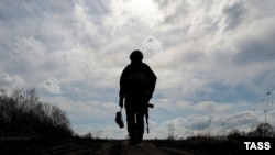 Российский военный в Курской области, иллюстративное фото 