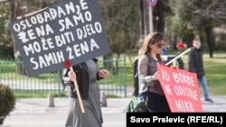 Osmomartovski marš u Podgorici, ilustrativna fotografija