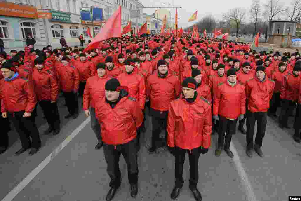 Moskva, marš "Bratstvo i građanski otpor", 15. mart