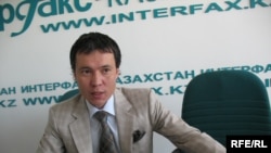 Жомарт Ертаев, бывший председатель правления акционерного общества «Евразийский Банк». Алматы, 8 июля 2009 года.