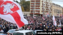Це був перший марш, який відбувався на віддалі від центру міста – на Партизанському проспекті