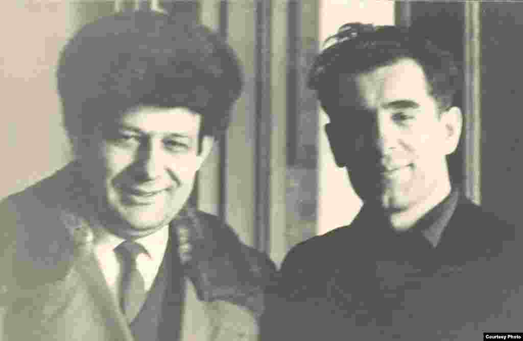 Ніл Гілевіч і Іван Мележ. 1970 год. 