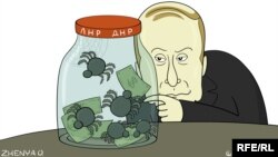 Політична карикатура Євгенії Олійник