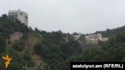 Armenia - A "training center" for Armenian tax officials is constructed in Dilijan, 14Jul2015.