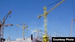 Construction at the Belene nuclear site