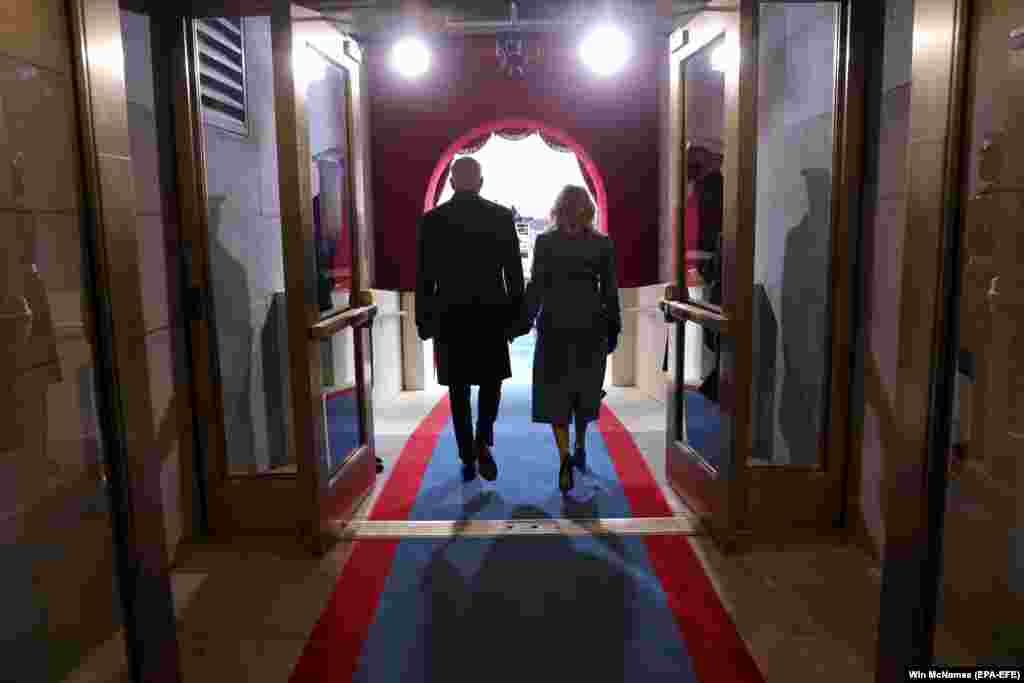 Novoizabrani predsednik Joe Biden i njegova supruga Jill Biden