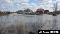 One local said that this is the third March in a row that the Aqtobe region has faced floods caused by warm weather melting snow. (file photo)
