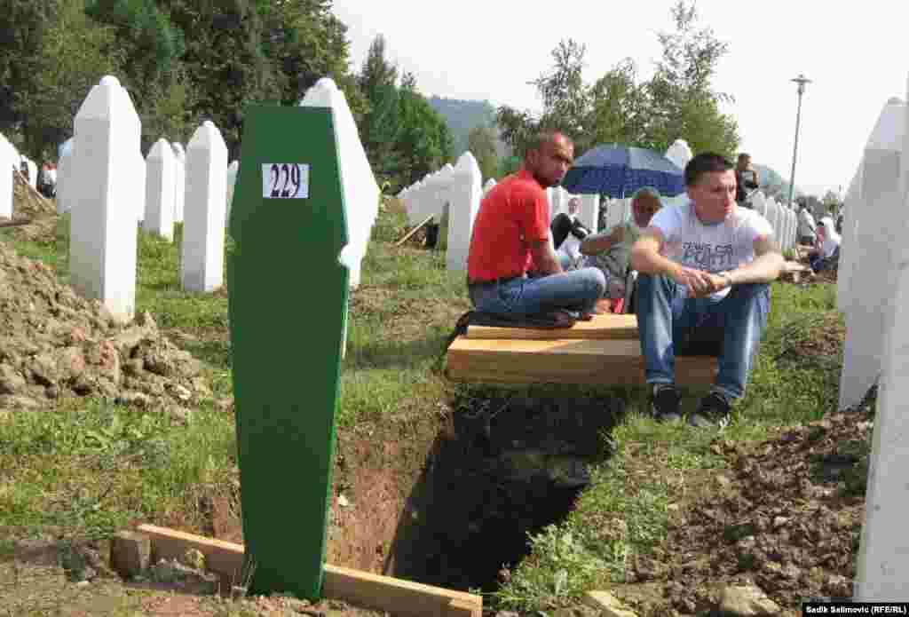 Srebrenica, 11. juli 2013. Foto: RSE / Sadik Salimović