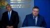 Премиерът Бойко Борисов и главният прокурор Сотир Цацаров на една от многото им общи пресконференции.
