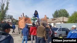 Муҳоҷирони узбекистонӣ дар шаҳри Волжский