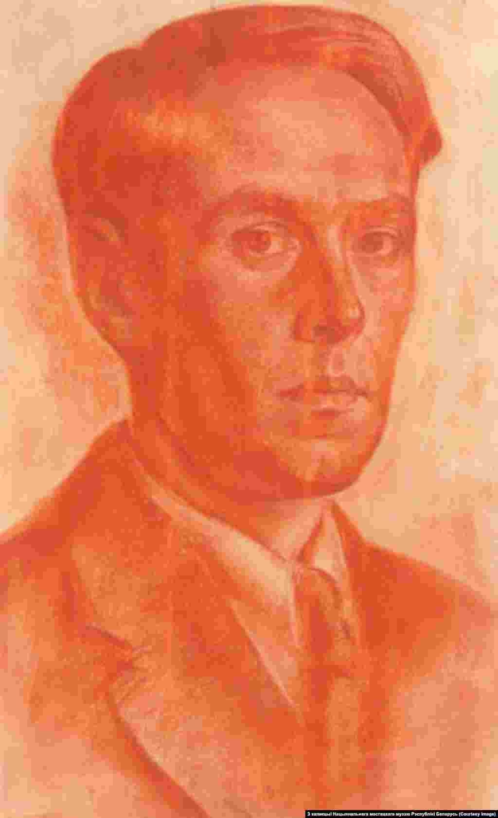 Міхась Сеўрук. Аўтапартрэт. 1941