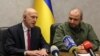 Міністр оборони Великій Британії Джон Гілі (л) із українським колегою Рустемом Умєровим, Одеса, 7 липня 2024 року
