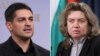 Лидерът на МЕЧ Радостин Василев и председателката на парламента Наталия Киселова