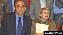 Arif (left) and Leyla Yunus are among the dozens of human rights defenders, political and civil activists, journalists, and bloggers arrested or imprisoned in the last year.